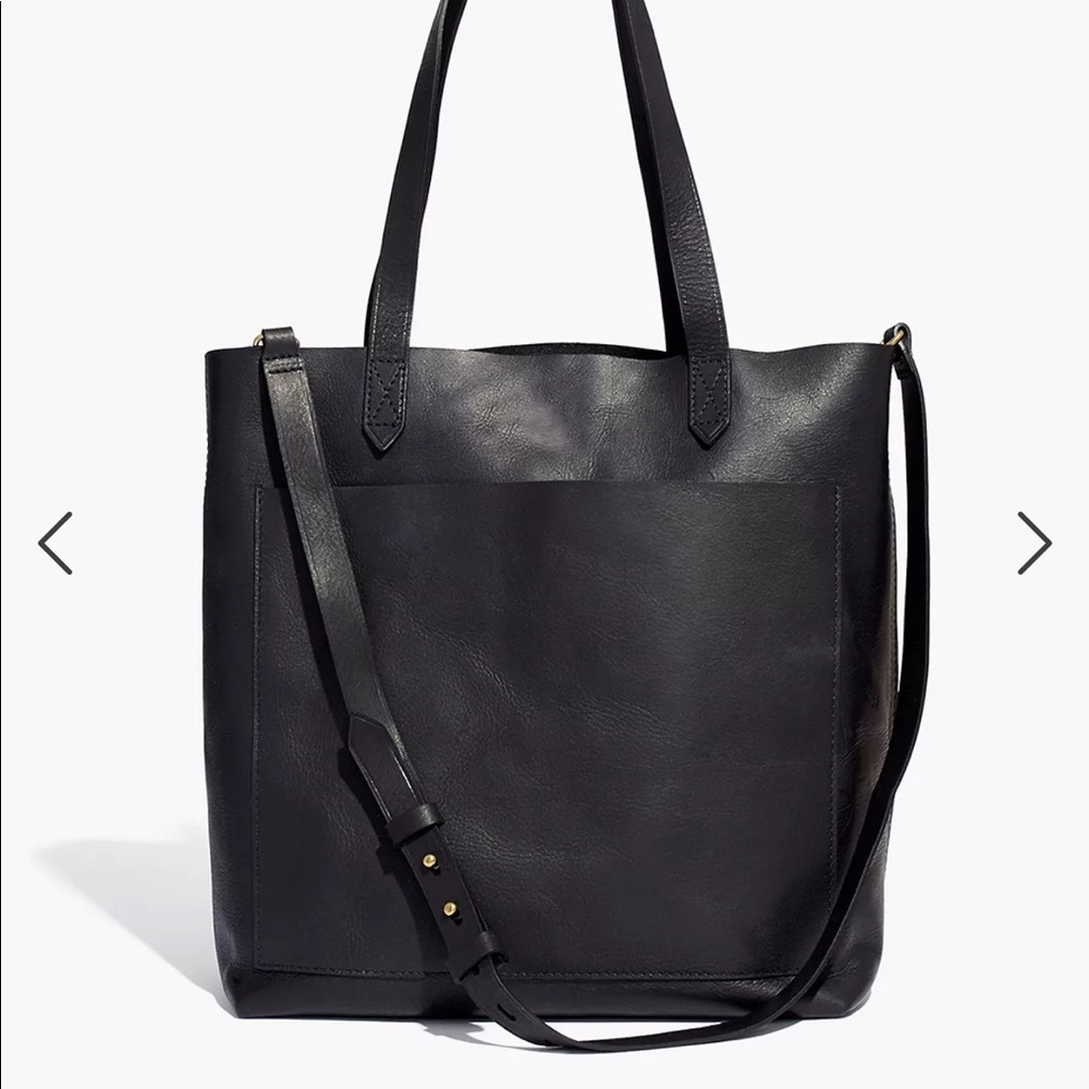 BNWT Madewell Medium Transport Tote, Black